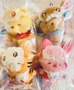 【ディズニー トップトイ キーチェーン プーさん＆ルー＆ティガー＆ピグレット】