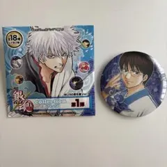 銀魂】志村新八 缶バッジ J-WORLD - メルカリ