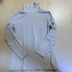 ユニクロ　ヒートテック　ベージュ タートルネック 長袖 トップス　Ｌサイズ