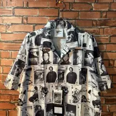 MARK GONZALES 開襟シャツ NON STOP POETRY ポリ S - メルカリ