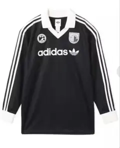 【ほぼ未使用‼️】adidas フットボール長袖シャツ 黒　Ｓサイズ　アディダス