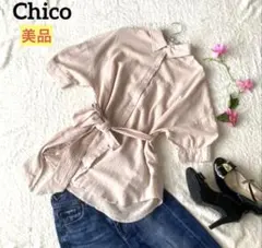 【美品】チコ　chico シャツ　ブラウス　リボン　トップスのサムネイル
