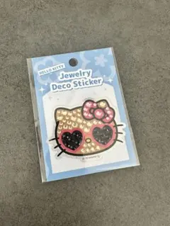 ジュエリーデコステッカー　日焼けキティ