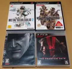 メタルギアソリッド PS2 PS3 4点セット