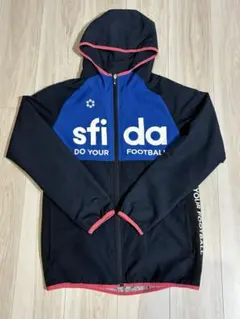 sfi da ピステ・ウィンドブレーカー 黒/青Sサイズのサムネイル