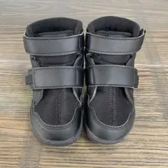 【15cm】asics アシックス ベビーシューズ スクスク ハイカット 黒