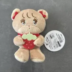 mikko illustrations いちごマスコットぬいぐるみ