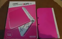 Newニンテンドー3DSLL ピンク×ホワイト 本体 動作品