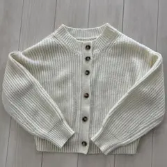 ローリーズファーム　ニット　カーディガン　ホワイト