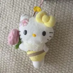 激レア】ハローキティ フラワーパペットペン ボールペン 平成レトロ 