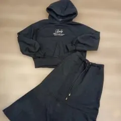 Rady ブラック スカートセットアップ