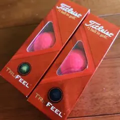 Titleist TRUFEEL ゴルフボール ピンク 2ダースのサムネイル