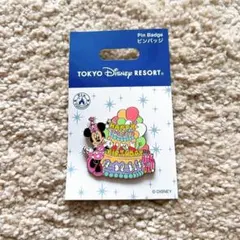 ディズニー】ピンバッジ2個セット バースデー ミッキー・ミニー - メルカリ