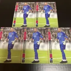 Victor Valdés GK トレーディングカード 5枚セット