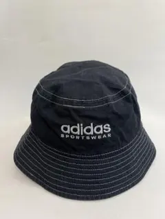 【adidas】バケットハット ブラック　スポーツ