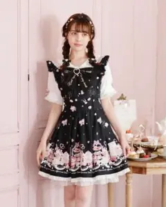 ♡LIZLISA ♡Many Hearts Afternoontea柄ワンピース