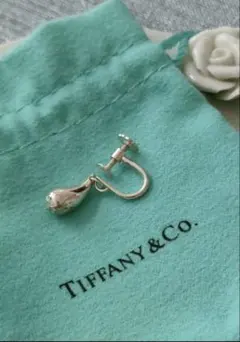 TIFFANY ティアドロップイヤリング925 片耳　エルサペレッティ