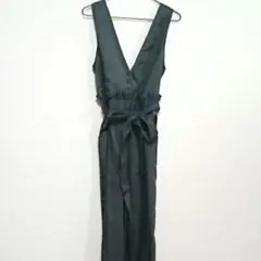 新品 グレー オールインワン フリル しまむらのサムネイル