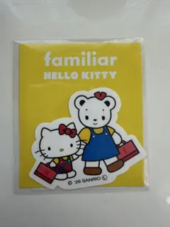 familiar HELLO KITTY ステッカーのサムネイル