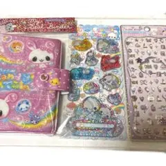 マイシールバインダー　ウォーターインシール　ジュエルプチドロップ　あわわちゃん