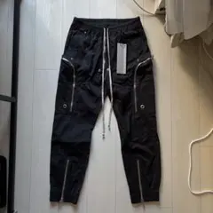 新品タグ付き Rick Owens Bauhaus バウハウス カーゴ 50 Rick Owens リックオウエンス SS25 BAUHAUS CARGO / BLK - NUBIAN