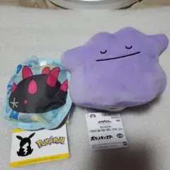 ポケモン　ナマコブシ エコバッグ& メタモンぬいぐるみ