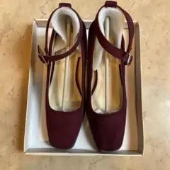 ボルドー パンプス