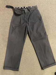 【美品】Dickies チノパン グレー M