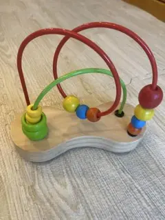 Hape 木製ビーズ遊び 知育玩具