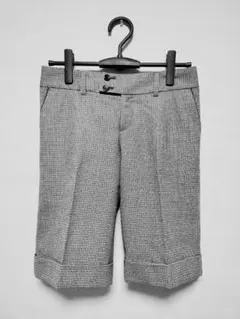 美品　THE SCOTCH HOUSE　ウールショートパンツ　36　S