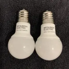 ⁠三菱電機 LED電球 E17口金 40形 電球色 2個セットのサムネイル