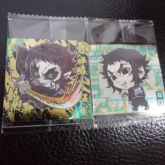 鬼滅の刃　シールウエハース　十四　獪岳　極レア　レア　２枚