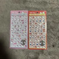 ボンボンドロップシール miniサンリオ ハローキティ レッド ピンク