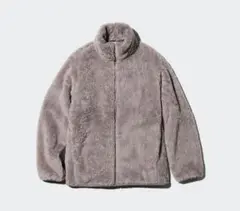 UNIQLOファーリーフリースフルジップジャケットXL