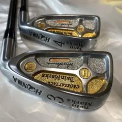 ホンマTwin Marks CROSSATTACK アイアン Rの3番 ・4番