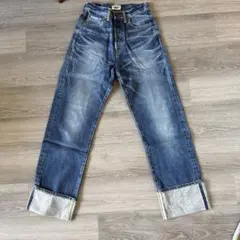 BIG JOHN レアジーンズ　レディース　ワイドストレート　極美品