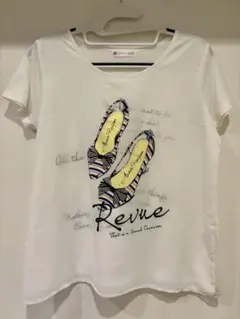 ELVENCE DEUX 半袖Tシャツ 靴プリントのサムネイル