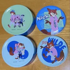 2個セット　ズートピア　プチキャン　ニック　ズートピア2