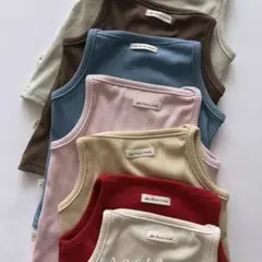 Aosta ベビー タンクトップ ピンク M