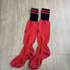 PUMA サッカー ソックスレッド ブラックのサムネイル