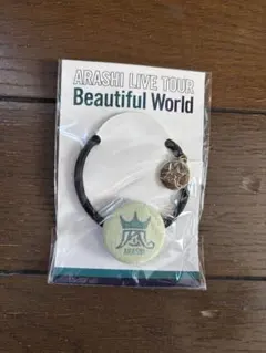 【新品未開封】嵐 Beautiful World 会場限定 ヘアゴム 緑