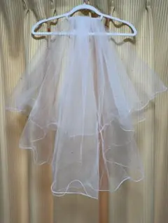 ウェディングベール　パール付き