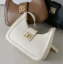 VIS ハンドルリボンワンショルダーバッグ