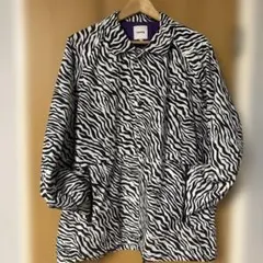 gravis コーチジャケット　ゼブラ柄