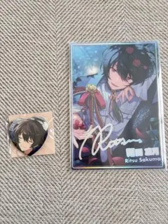 あんスタ　朔間凛月　缶バッジ　ポートレート