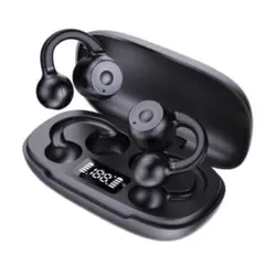 空気伝導 ワイヤレスイヤホン 耳挟み式 Bluetooth5.3 Type-C