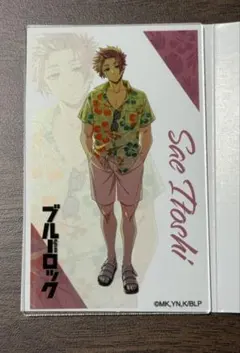 『ブルーロック』× and GALLERY クリアカード 等身ver. 糸師冴