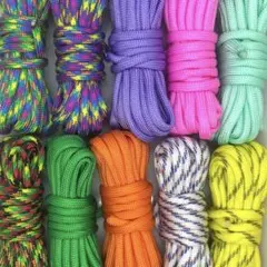 【現品】¥650 ❤️ パラコード ④ 〈4mm〉3m×10本 まとめ売り