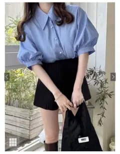 バルーンスリーブ シャツ