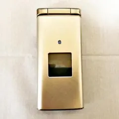 au かんたんケータイ KYF36 ゴールド SIMロック解除済